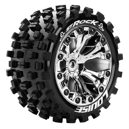 LOUISE RC ST-ROCK 1/10 SOFT BEARING/CHROME GP JATO 2WD FR